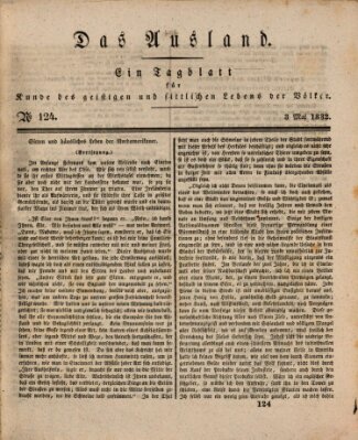 Das Ausland Donnerstag 3. Mai 1832