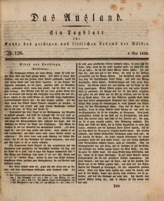 Das Ausland Samstag 5. Mai 1832