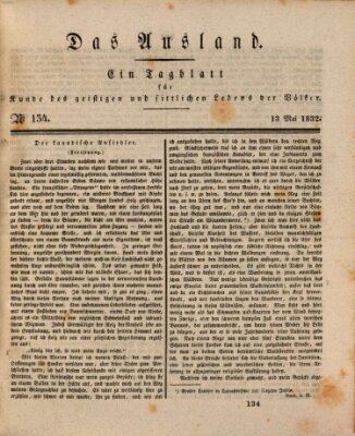 Das Ausland Sonntag 13. Mai 1832