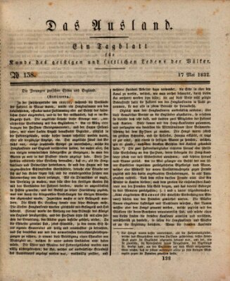 Das Ausland Donnerstag 17. Mai 1832