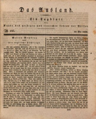 Das Ausland Samstag 26. Mai 1832