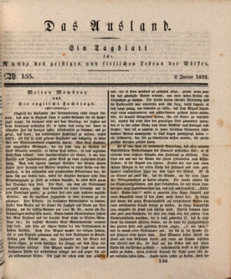 Das Ausland Sonntag 3. Juni 1832