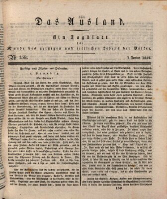 Das Ausland Donnerstag 7. Juni 1832