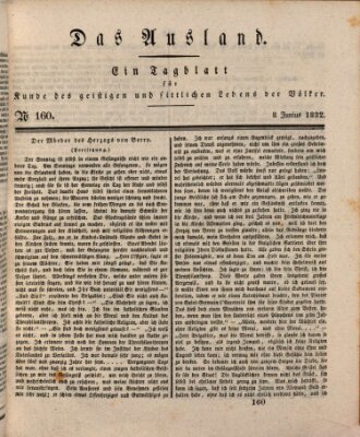 Das Ausland Freitag 8. Juni 1832