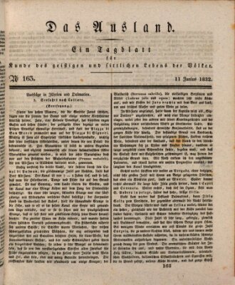 Das Ausland Montag 11. Juni 1832