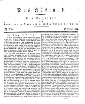 Das Ausland Mittwoch 10. Oktober 1832