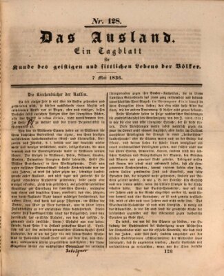 Das Ausland Samstag 7. Mai 1836