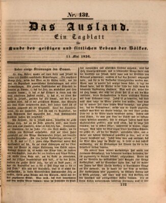 Das Ausland Mittwoch 11. Mai 1836