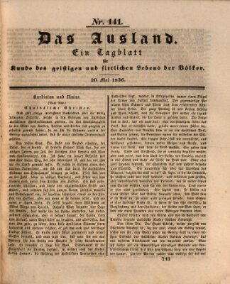 Das Ausland Freitag 20. Mai 1836