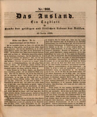 Das Ausland Freitag 10. Juni 1836