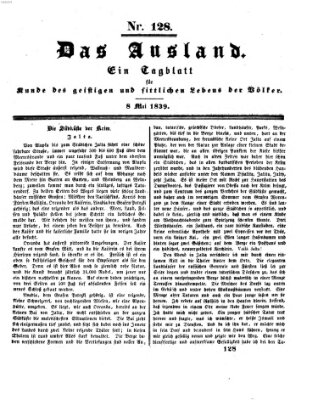 Das Ausland Mittwoch 8. Mai 1839