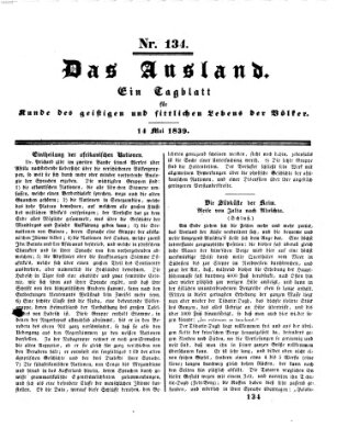 Das Ausland Dienstag 14. Mai 1839