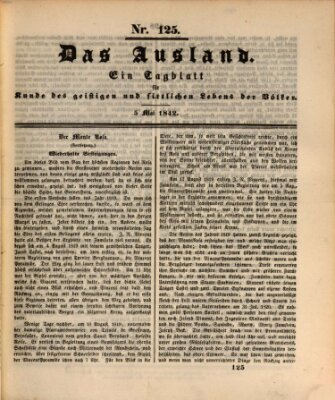 Das Ausland Donnerstag 5. Mai 1842