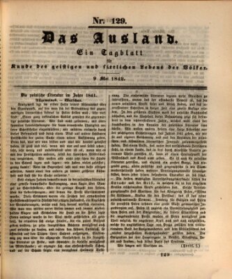 Das Ausland Montag 9. Mai 1842