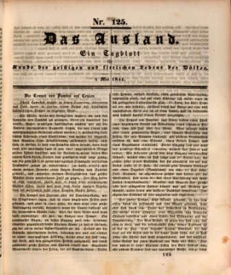 Das Ausland Samstag 4. Mai 1844