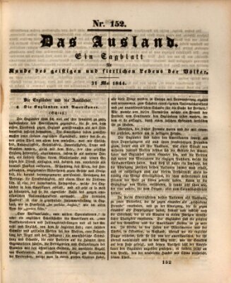 Das Ausland Freitag 31. Mai 1844