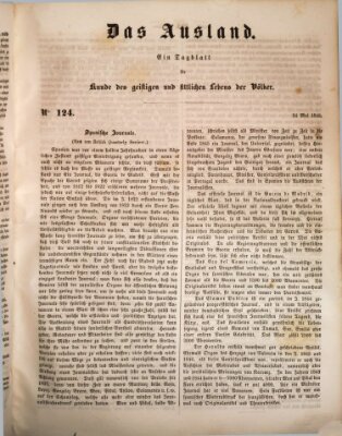 Das Ausland Mittwoch 24. Mai 1848