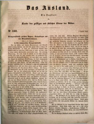 Das Ausland Freitag 2. Juni 1848