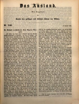 Das Ausland Dienstag 19. Juni 1849