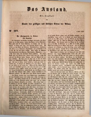 Das Ausland Samstag 4. Mai 1850