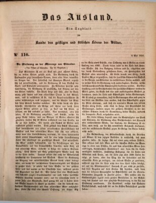 Das Ausland Mittwoch 8. Mai 1850