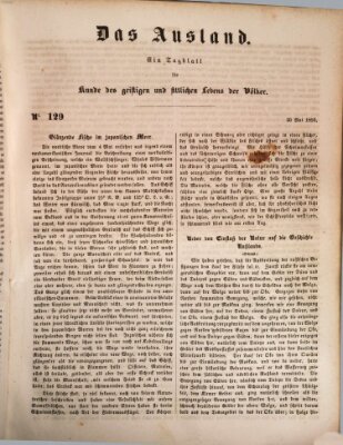 Das Ausland Donnerstag 30. Mai 1850