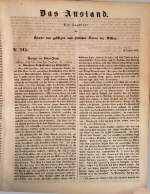 Das Ausland Dienstag 18. Juni 1850