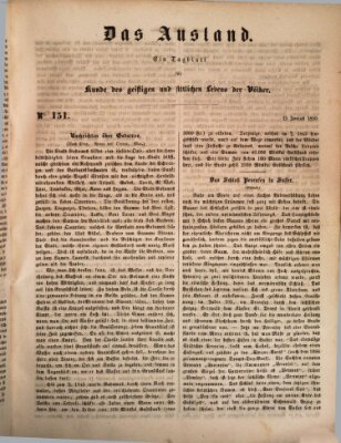 Das Ausland Dienstag 25. Juni 1850