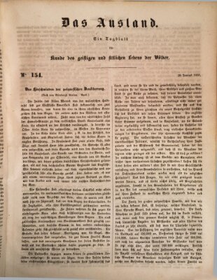 Das Ausland Freitag 28. Juni 1850