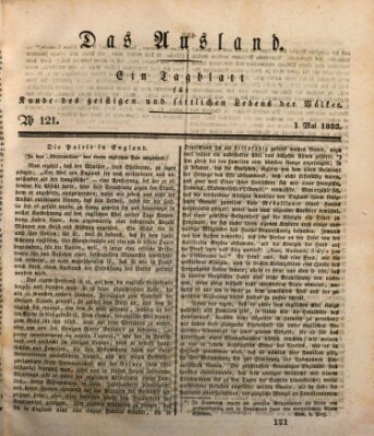 Das Ausland Mittwoch 1. Mai 1833