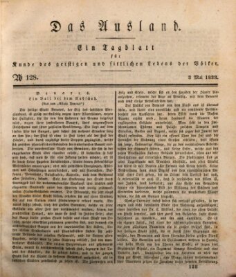 Das Ausland Mittwoch 8. Mai 1833