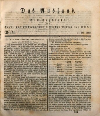 Das Ausland Samstag 11. Mai 1833