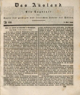 Das Ausland Freitag 2. Mai 1834