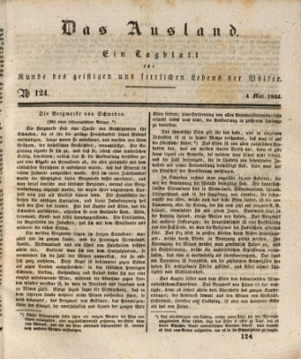 Das Ausland Sonntag 4. Mai 1834