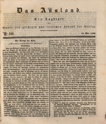 Das Ausland Dienstag 12. Mai 1835