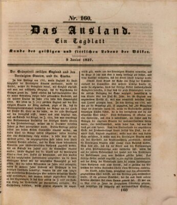 Das Ausland Freitag 9. Juni 1837