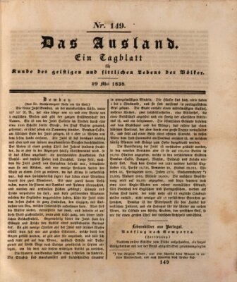 Das Ausland Dienstag 29. Mai 1838