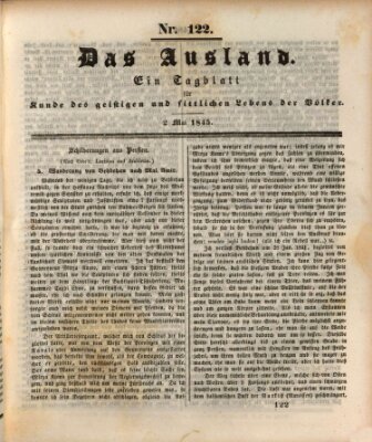 Das Ausland Freitag 2. Mai 1845