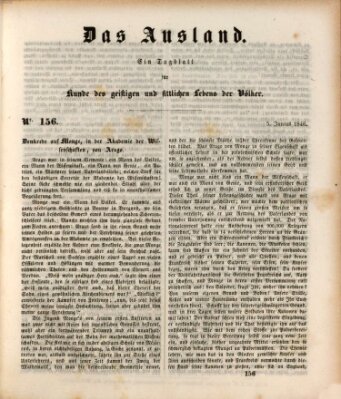 Das Ausland Freitag 5. Juni 1846