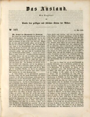 Das Ausland Montag 17. Mai 1847