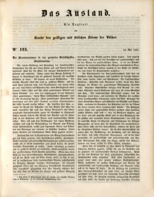 Das Ausland Montag 24. Mai 1847