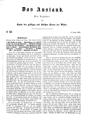 Das Ausland Mittwoch 15. Januar 1851