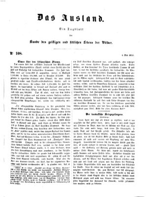 Das Ausland Dienstag 6. Mai 1851