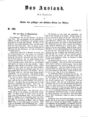 Das Ausland Freitag 30. Mai 1851