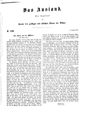 Das Ausland Dienstag 3. Juni 1851