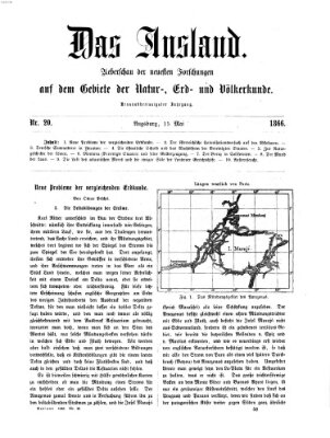 Das Ausland Dienstag 15. Mai 1866