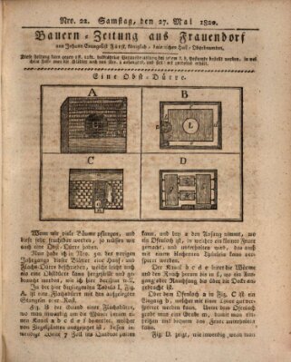 Bauern-Zeitung aus Frauendorf Samstag 27. Mai 1820