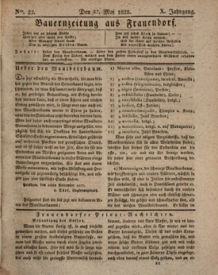 Bauern-Zeitung aus Frauendorf Tuesday 27. May 1828