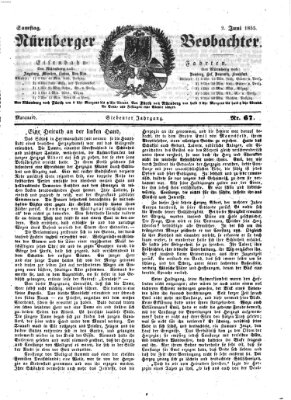 Nürnberger Beobachter Samstag 2. Juni 1855