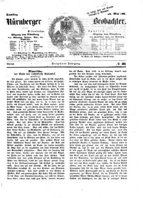 Nürnberger Beobachter Samstag 18. Mai 1861